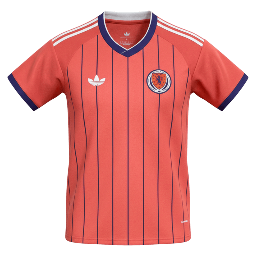 Scotland Away Soccer Jersey World Cup 2026 Pink - Football Shirt | SmartJerseys | Official Quality