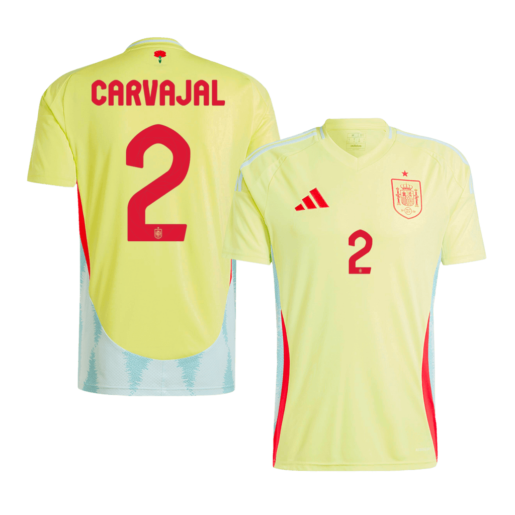 Spain CARVAJAL #2 Away Jersey EURO 2024 - Football Shirt | SmartJerseys | Official Quality