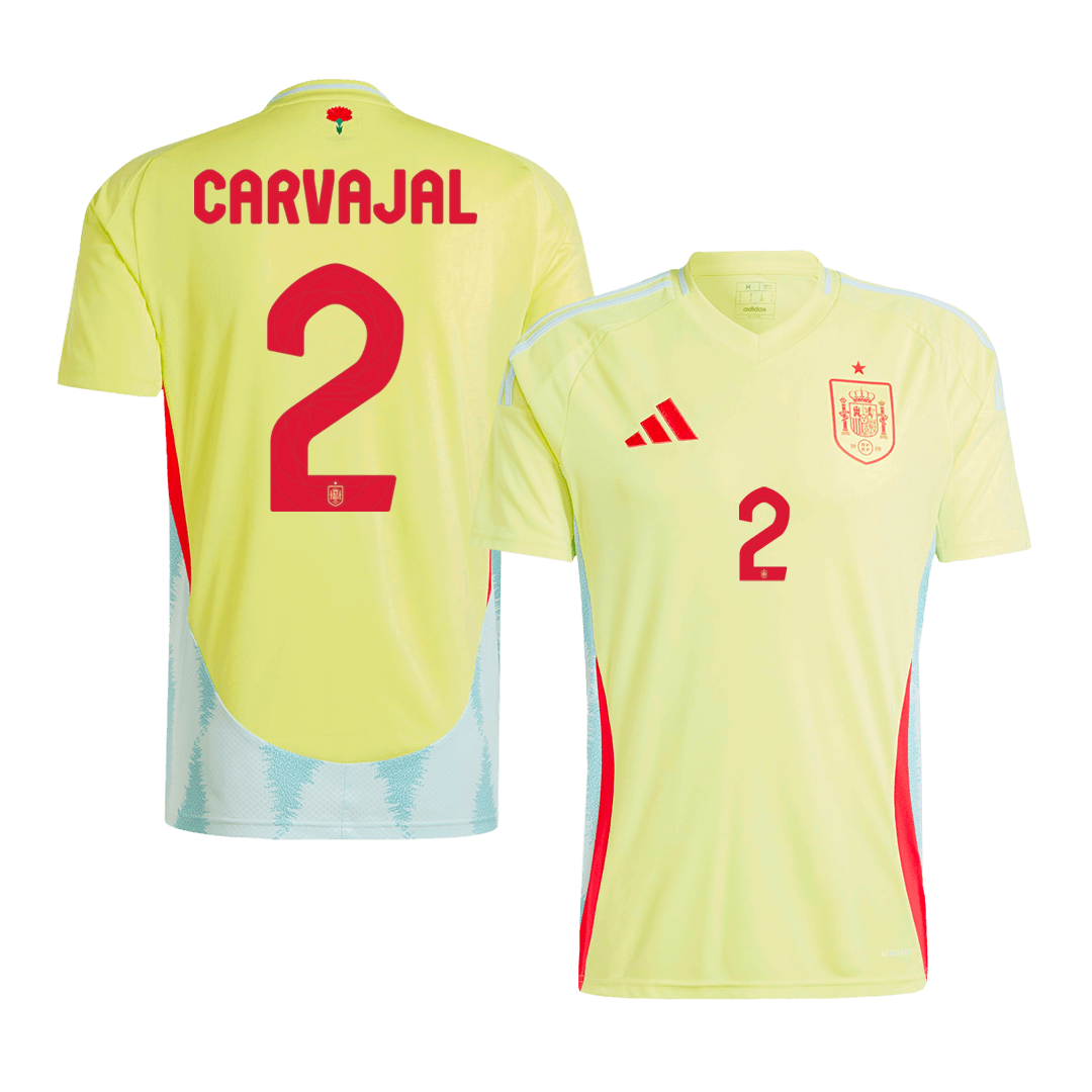 Spain CARVAJAL #2 Away Jersey EURO 2024 - Football Shirt | SmartJerseys | Official Quality