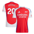 Arsenal JORGINHO #20 Home Soccer Jersey 2024/25 - Football Shirt | SmartJerseys | Official Quality