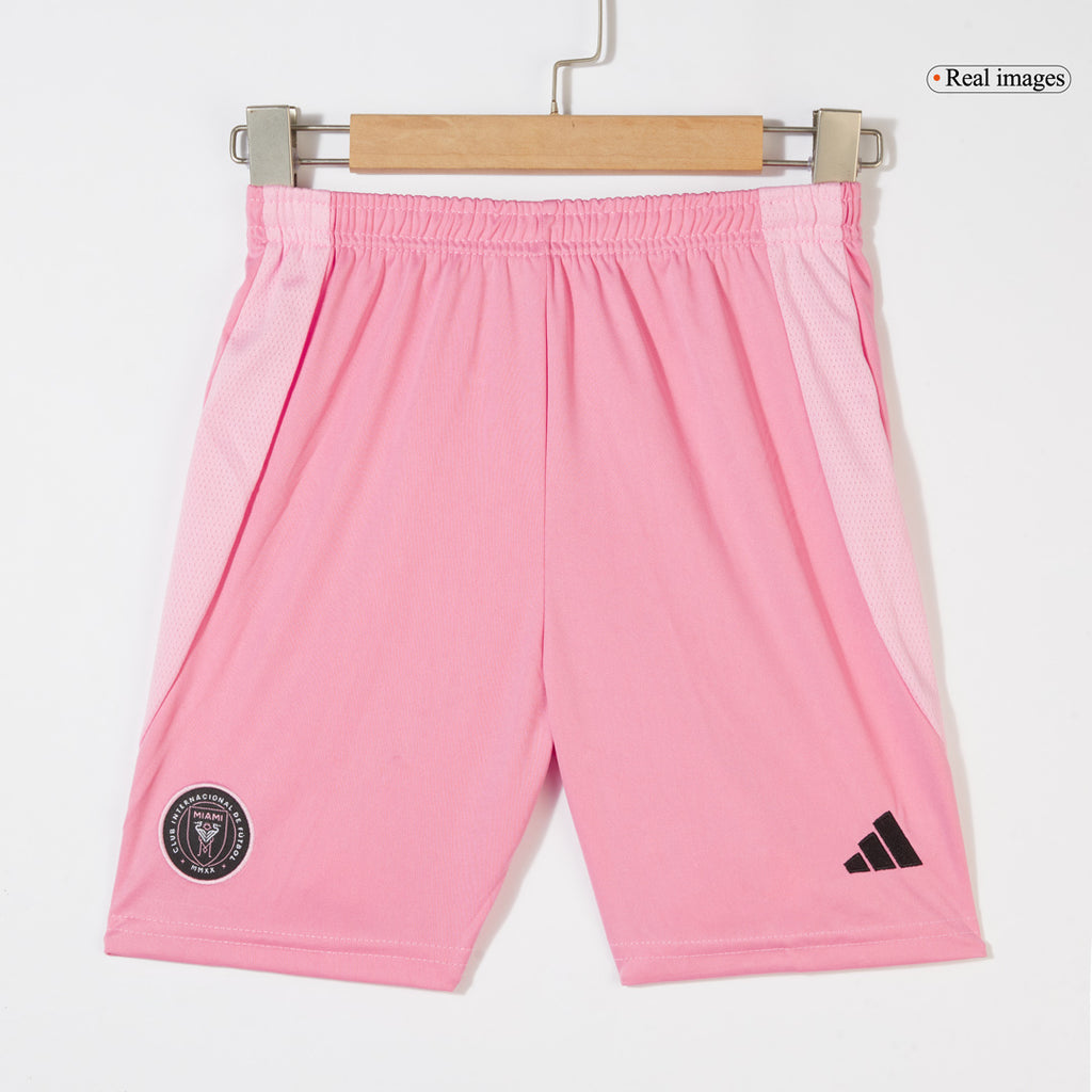 Inter Miami CF Home Soccer Jersey Kit 2025 Kids(Jersey+Shorts)