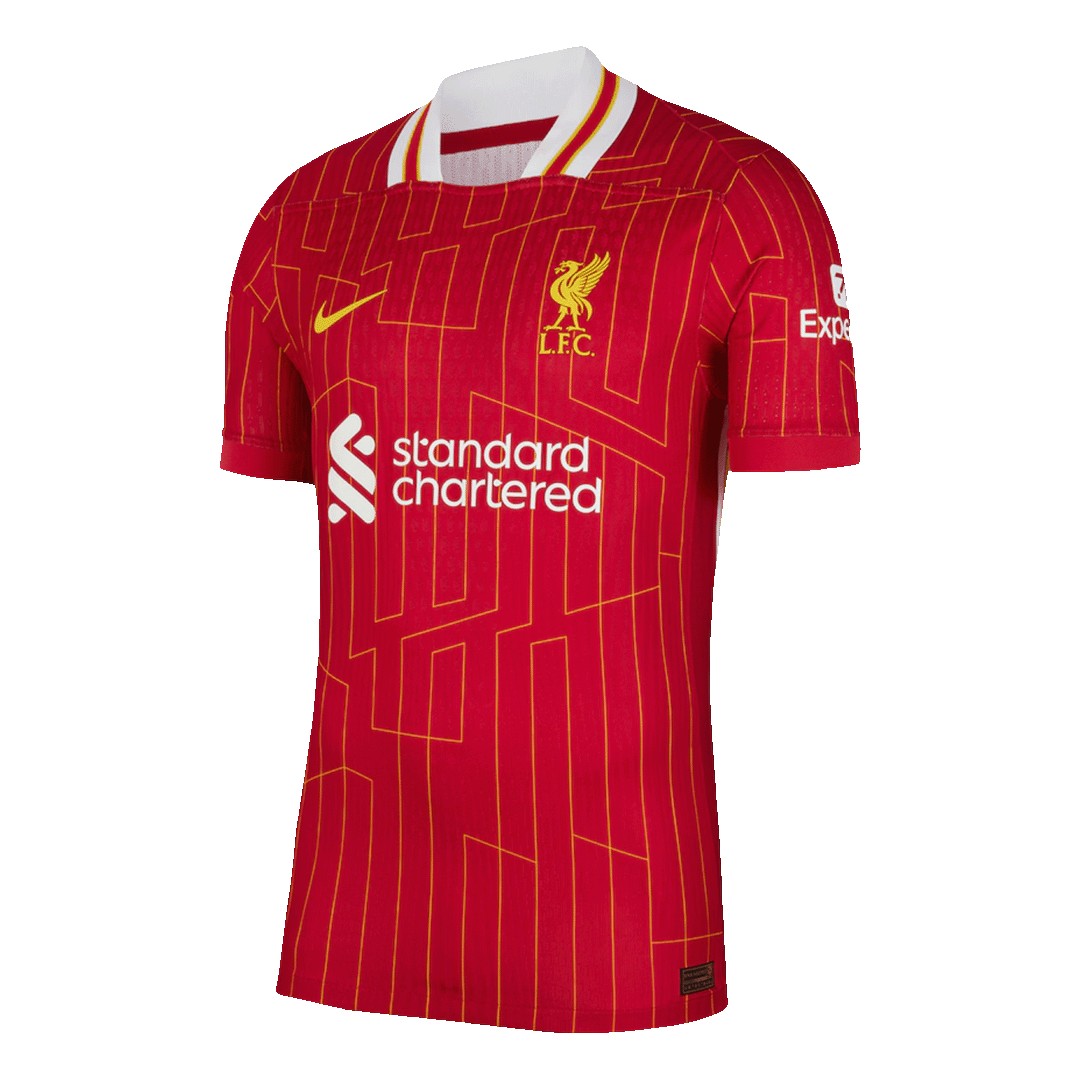Liverpool CHAMPIONS #20 Home Soccer Jersey Authentic 2024/25