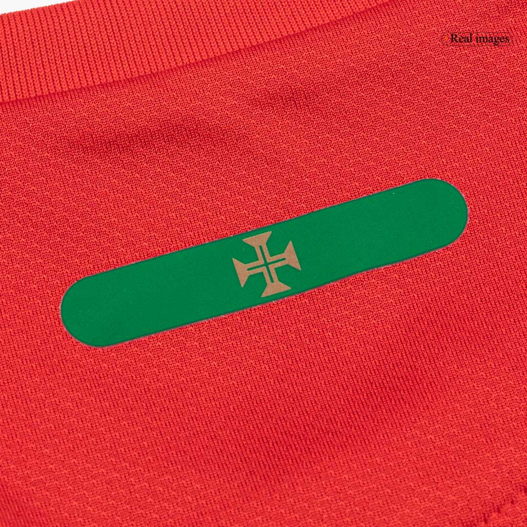 Portugal Home Soccer Jersey Retro 2010