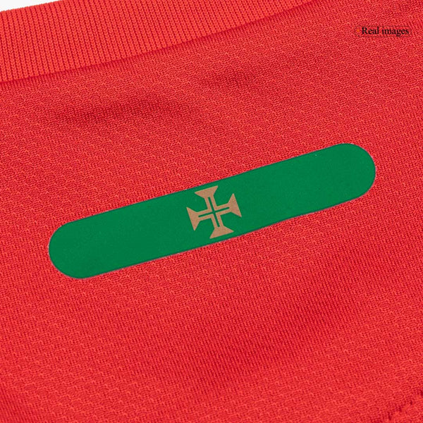 Portugal Home Soccer Jersey Retro 2010