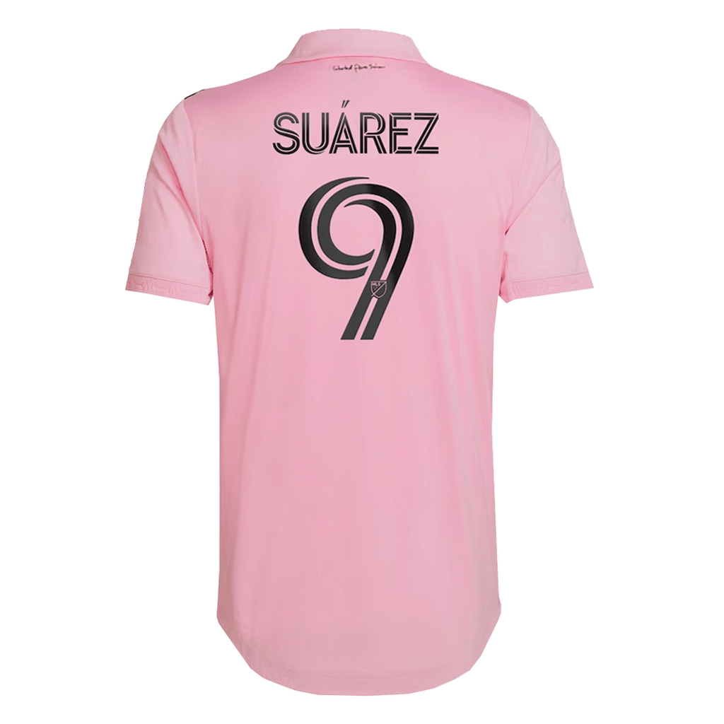 Camiseta de local auténtica del Inter Miami CF SUÁREZ #9 2022