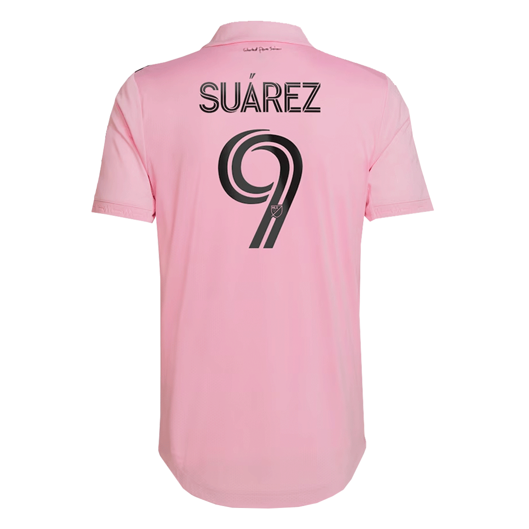 Camiseta de local auténtica del Inter Miami CF SUÁREZ #9 2022