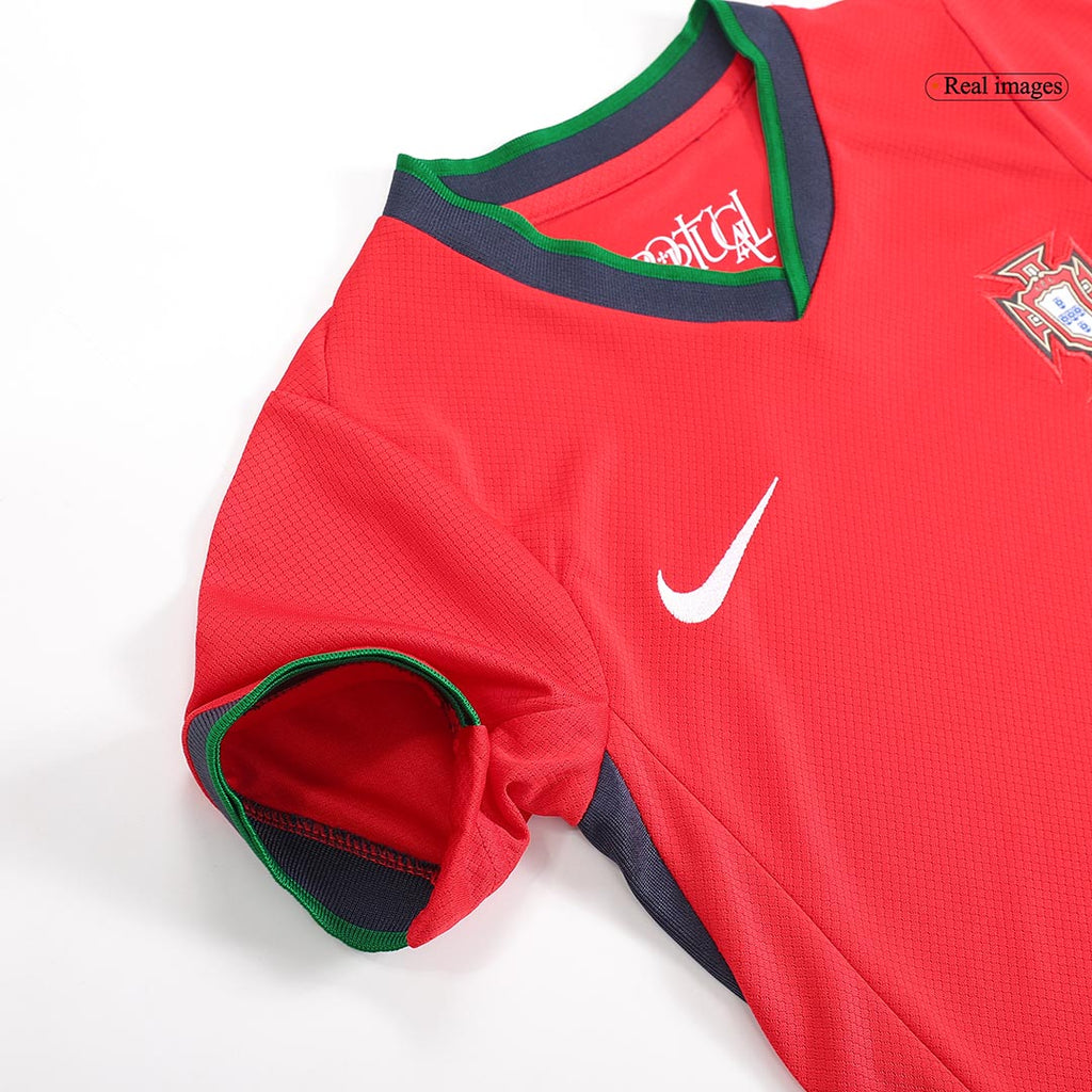 Maillot domicile du Portugal pour enfants (maillot + short) EURO 2024 