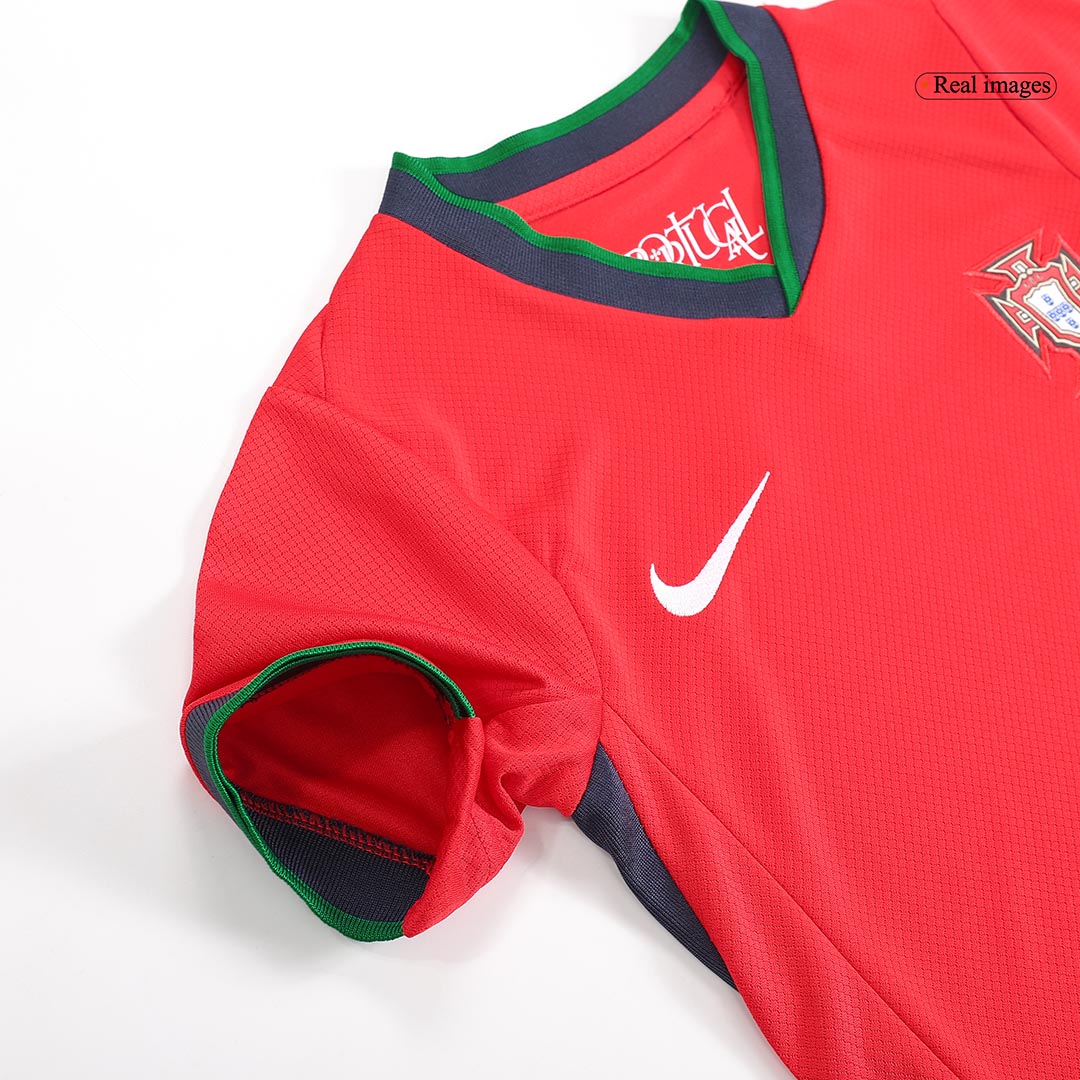 Maillot domicile du Portugal pour enfants (maillot + short) EURO 2024 