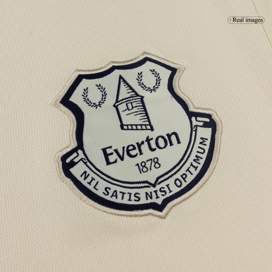 Camiseta de fútbol visitante del Everton 2025/26