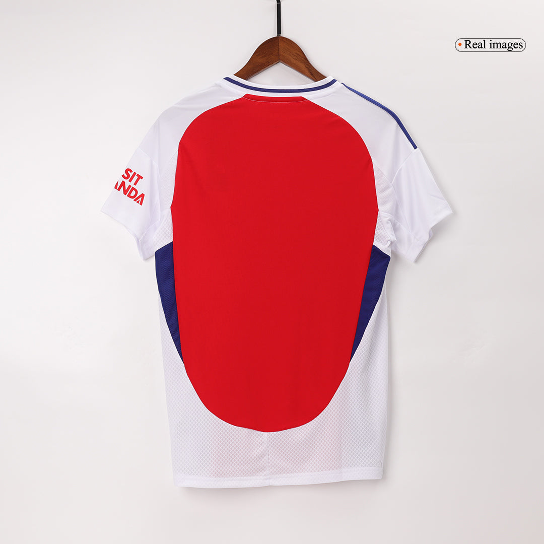 Camiseta local del Arsenal RICE n.° 41 2024/25 - Edición UCL