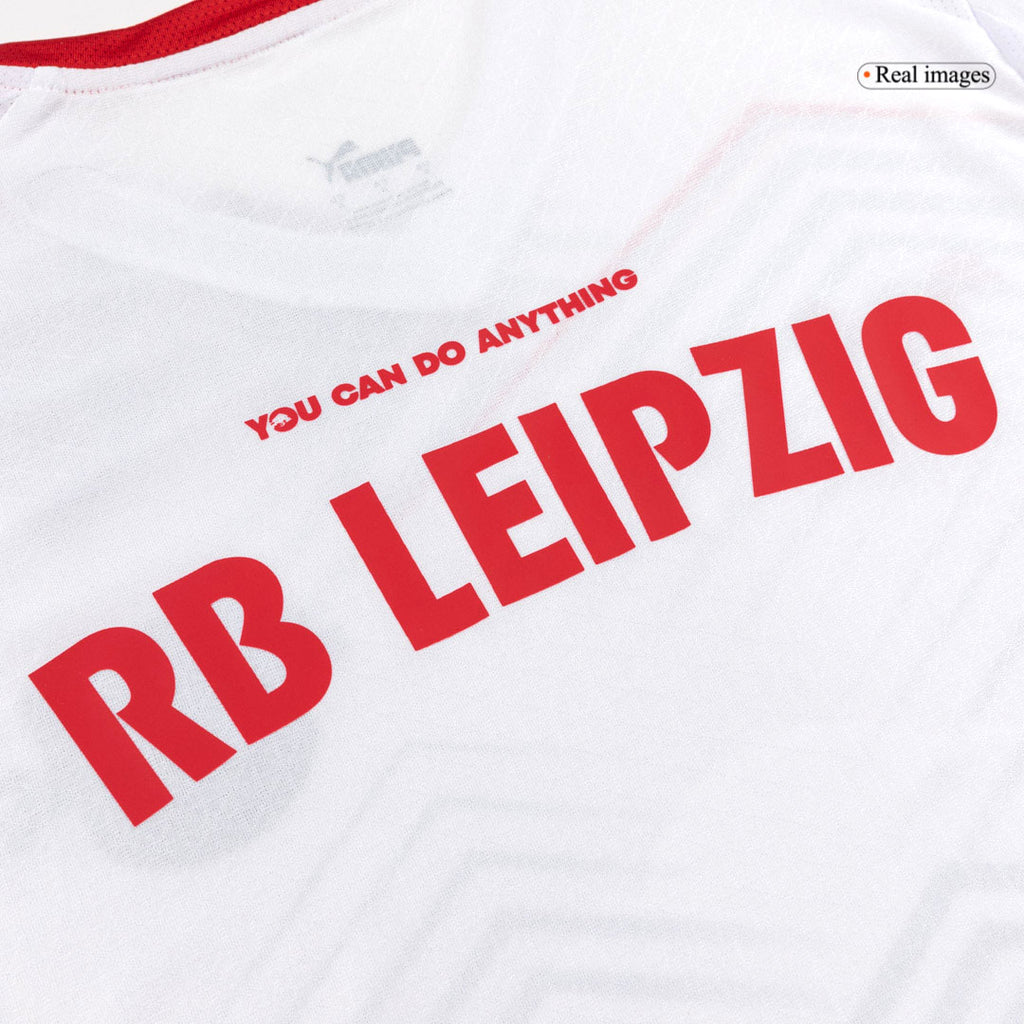 Camiseta de fútbol local auténtica del RB Leipzig 25/26 blanca