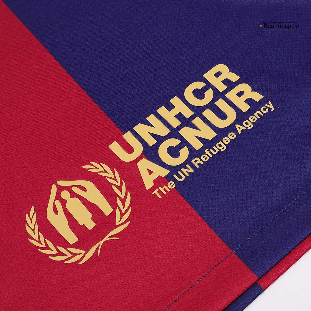 Barcelona GAVI #6 Home Jersey 2024/25 - Spotify Logo Without Text