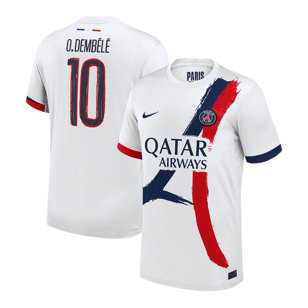 PSG O.DEMBÉLÉ #10 Away Jersey 2024/25 - UCL Edition - Football Shirt | SmartJerseys | Official Quality