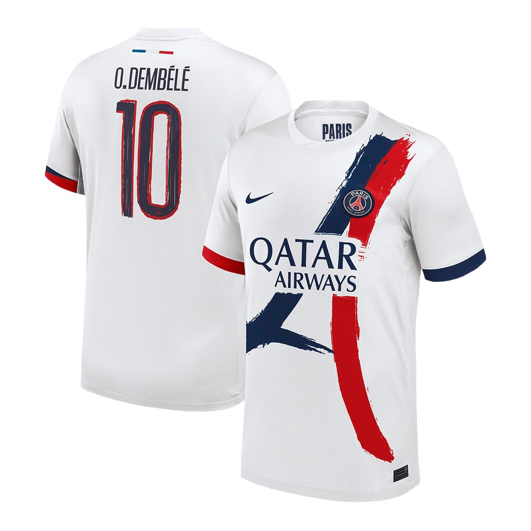 PSG O.DEMBÉLÉ #10 Away Jersey 2024/25 - UCL Edition - Football Shirt | SmartJerseys | Official Quality
