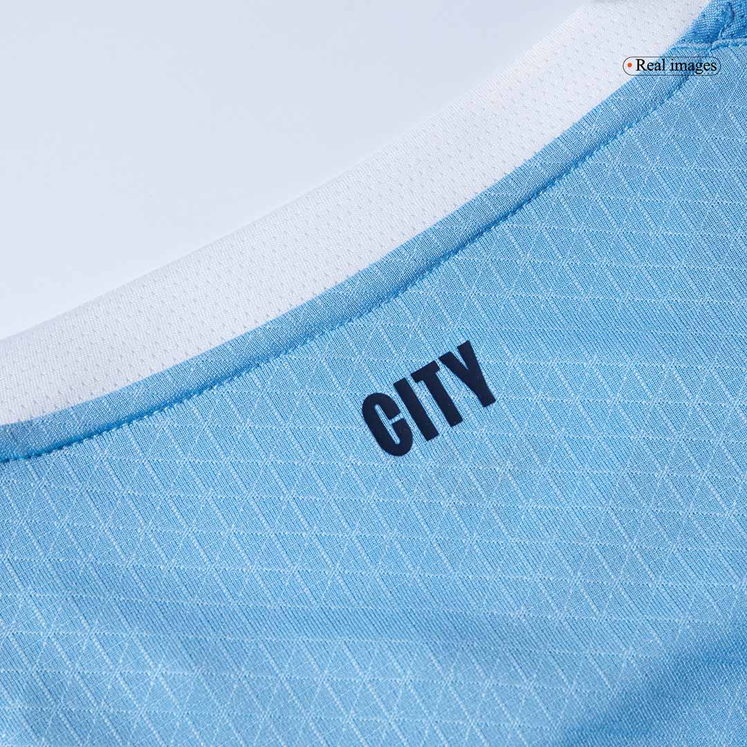 REIJNDERS #4 Authentic Manchester City Home Soccer Jersey 2025/26 Blue