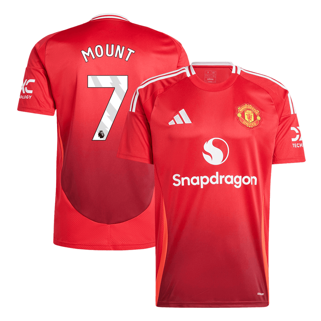 Manchester United MOUNT #7 Home Jersey 2024/25 - Football Shirt | SmartJerseys | Official Quality