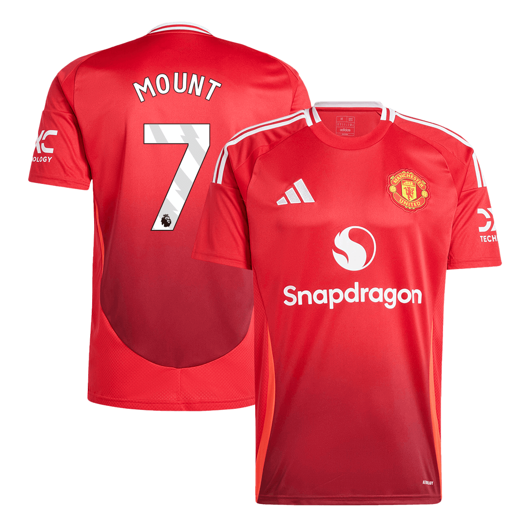 Manchester United MOUNT #7 Home Jersey 2024/25 - Football Shirt | SmartJerseys | Official Quality