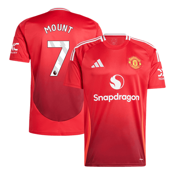 Manchester United MOUNT #7 Home Jersey 2024/25 - Football Shirt | SmartJerseys | Official Quality