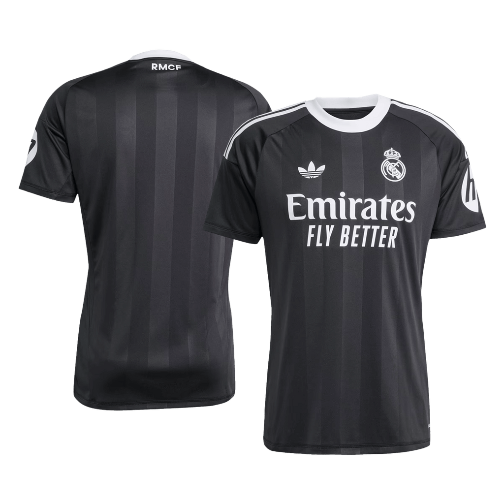 Real Madrid Goalkeeper Soccer Jersey 25/26 Black