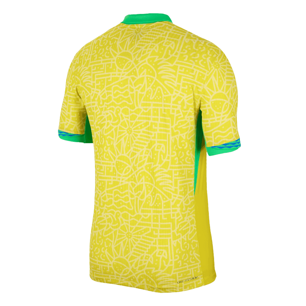 Maillot domicile authentique du Brésil pour la Copa America 2024
