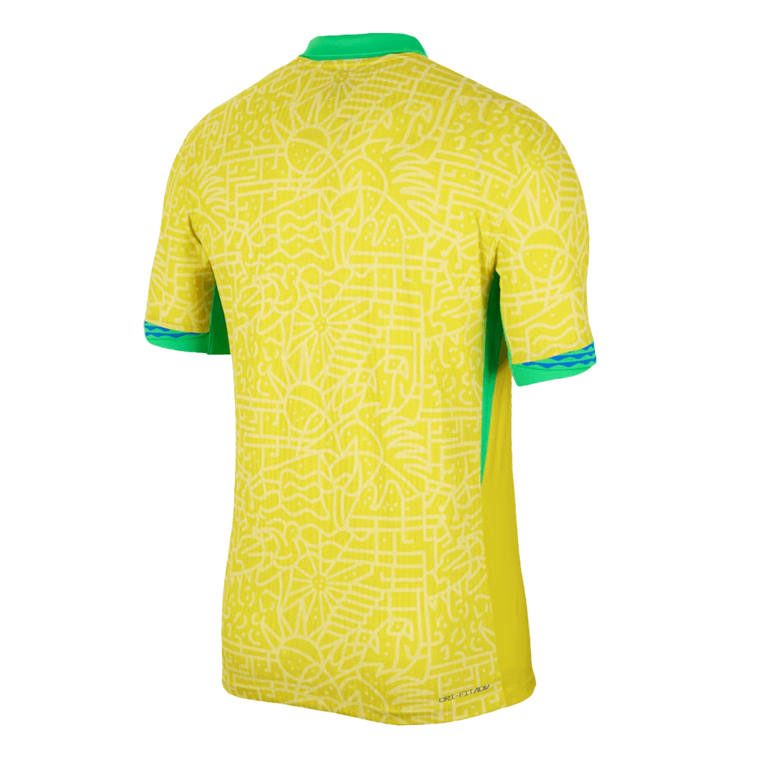 Maillot domicile authentique du Brésil pour la Copa America 2024
