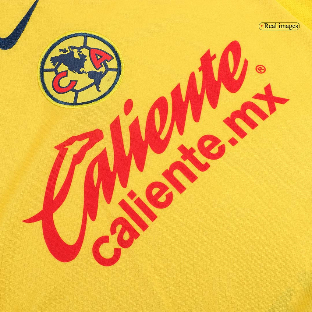 Club America Home Soccer Jersey Kit 2024/25 Kids(Jersey+Shorts)