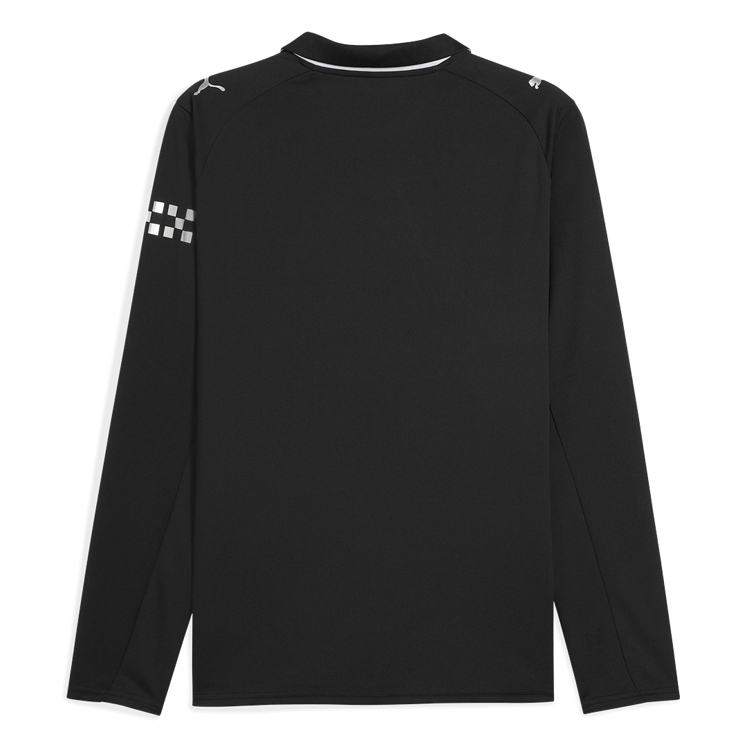 Manchester City Long Sleeve Away Soccer Jersey 2025/26