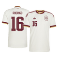 RODRIGO #16 Spain Away Soccer Jersey World Cup 2026 White