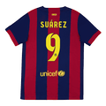 Barcelona SUÁREZ #9 Home Soccer Jersey Retro 2014/15 - Football Shirt | SmartJerseys | Official Quality