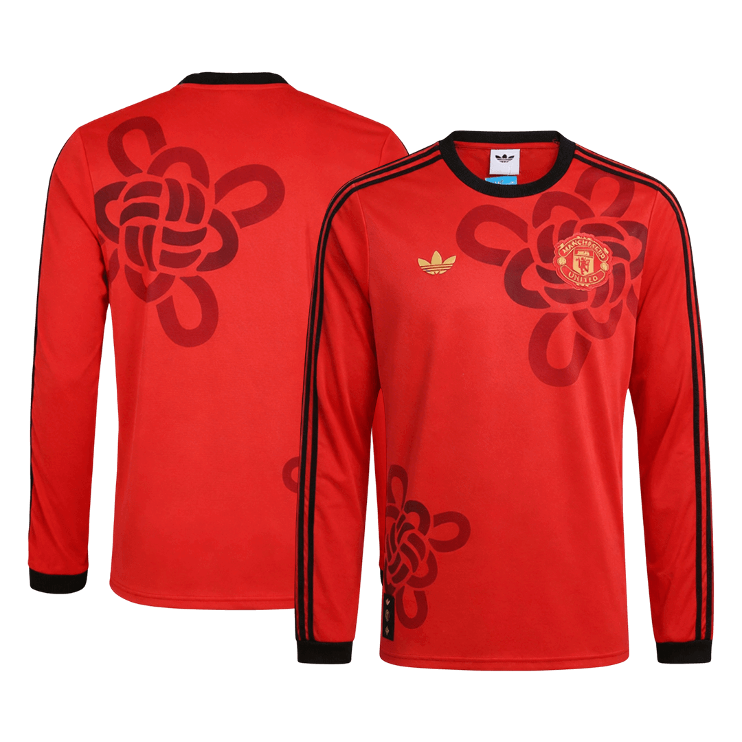 Manchester United Long Sleeve Soccer Jersey 2025/26