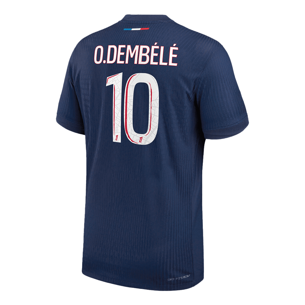 Maillot de foot PSG O.DEMBÉLÉ #10 Domicile Authentique 2024/25
