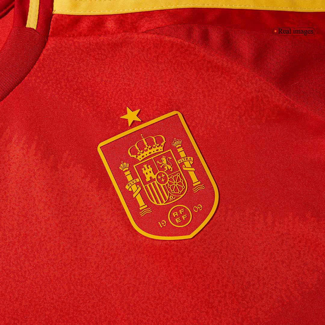 Camiseta local de España para la Eurocopa 2024 para niños (camiseta y pantalón corto)