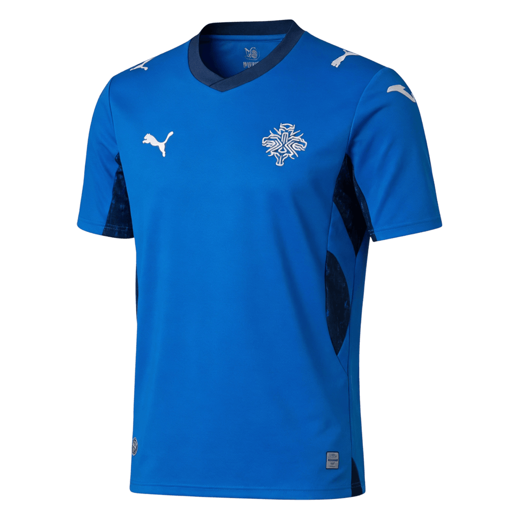Maillot domicile de l'Islande pour la Coupe du Monde 2026 (bleu)
