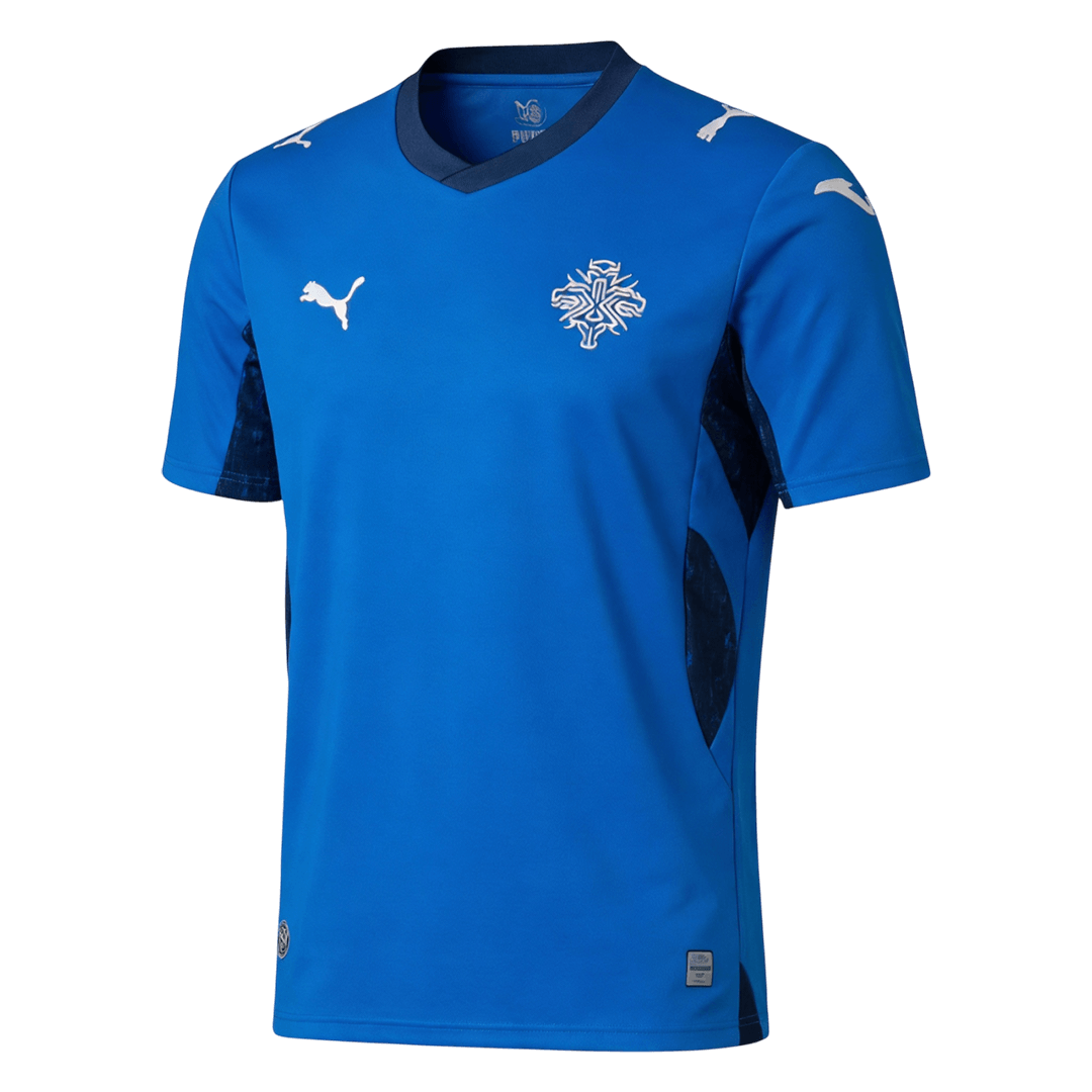 Maillot domicile de l'Islande pour la Coupe du Monde 2026 (bleu)