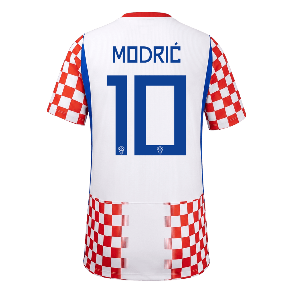 MODRIĆ #10 Croatia Home Soccer Jersey World Cup 2026 Red&White