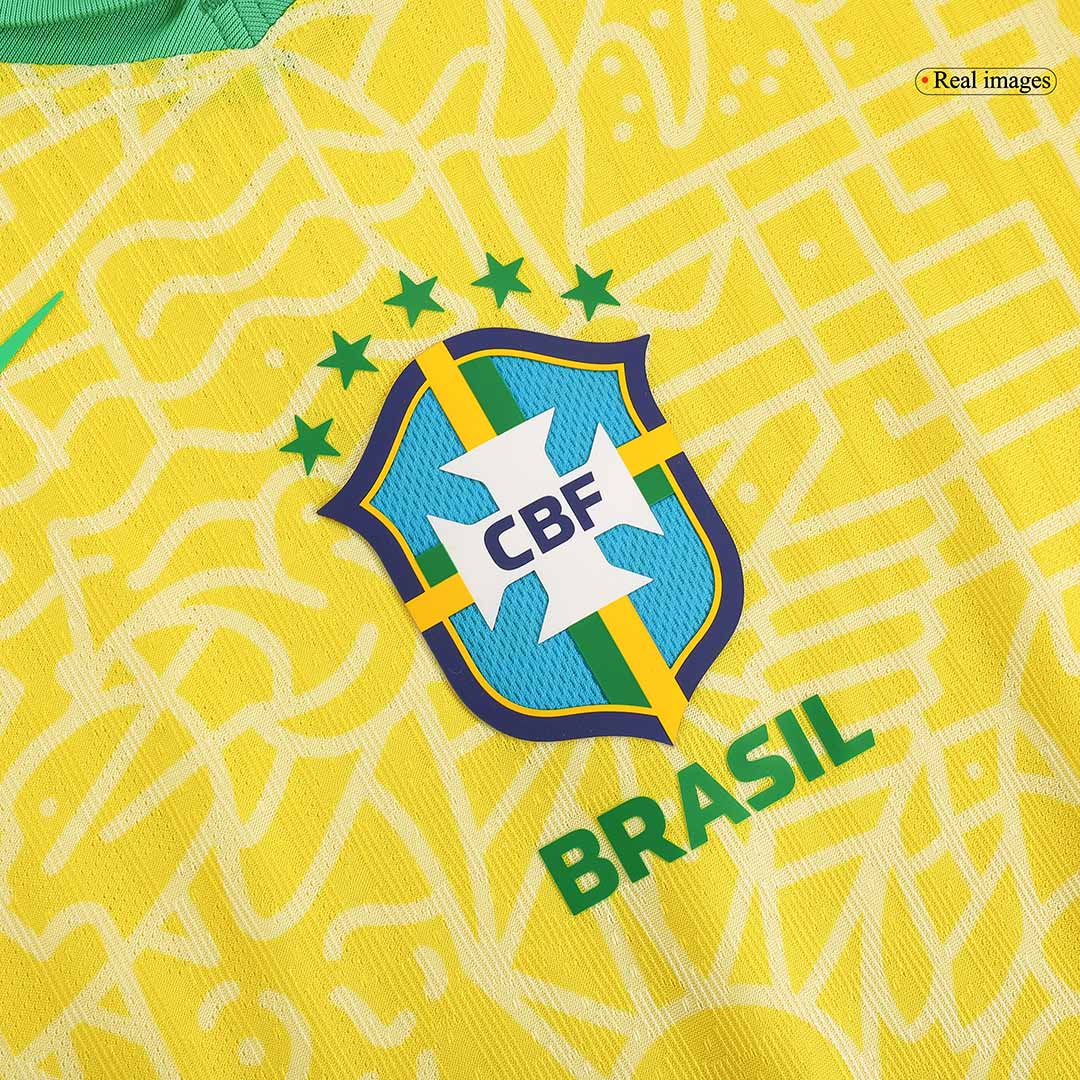 Maillot domicile authentique du Brésil pour la Copa America 2024