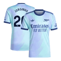 Arsenal JORGINHO #20 Third Away Soccer Jersey 2024/25 - Football Shirt | SmartJerseys | Official Quality