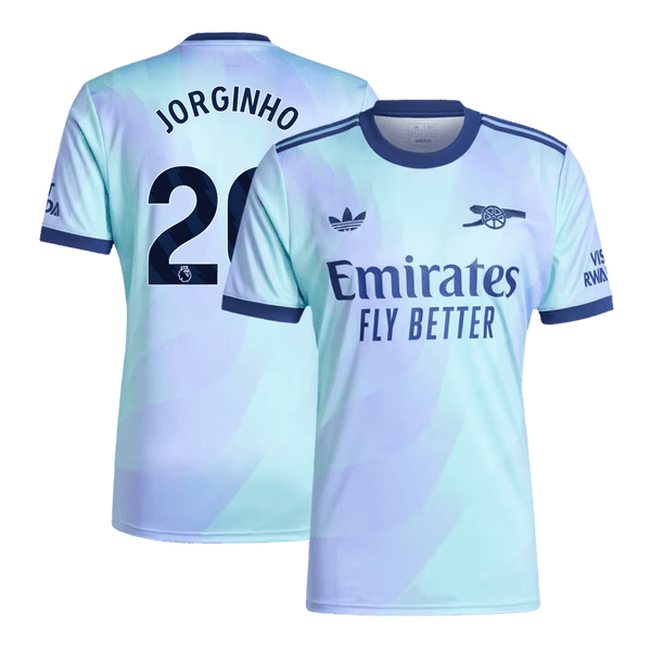 Arsenal JORGINHO #20 Third Away Soccer Jersey 2024/25 - Football Shirt | SmartJerseys | Official Quality