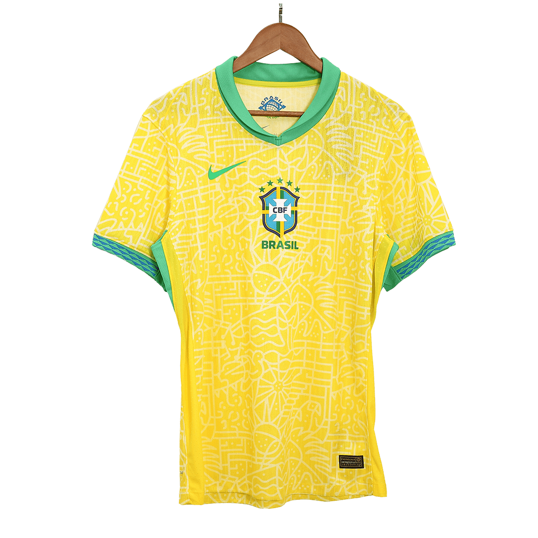Maillot domicile authentique du Brésil pour la Copa America 2024