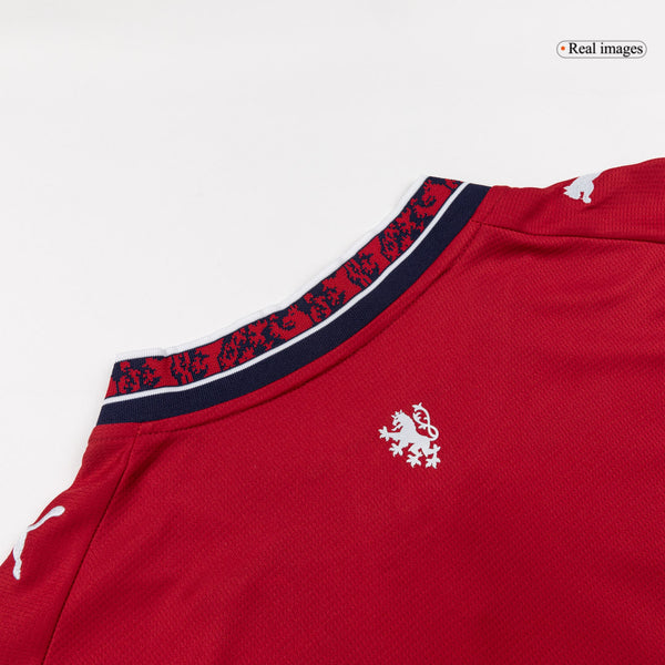 Czech Home Soccer Jersey World Cup 2026 Red