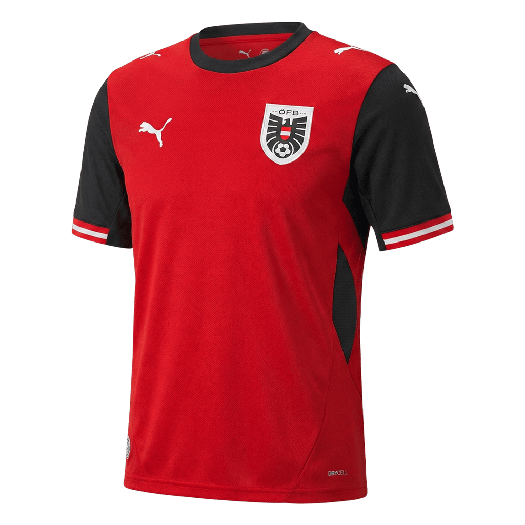 Maillot domicile de l'Autriche pour la Coupe du Monde 2026 (Rouge)