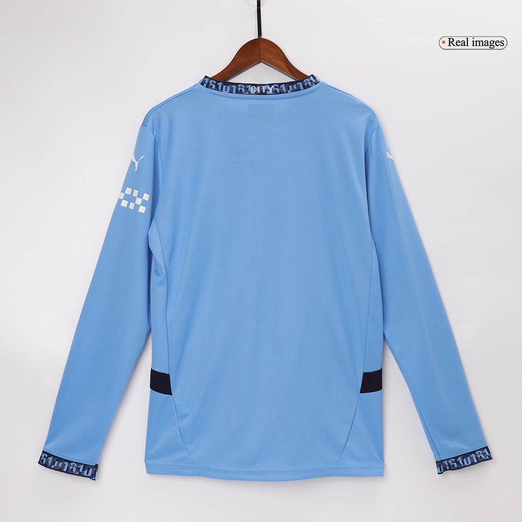 Manchester City Long Sleeve Home Jersey 2024/25