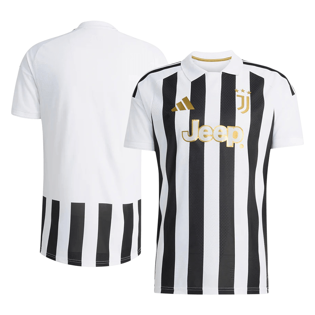 Men Player Version 2026/27 Juventus Home Soccer Jersey Black&White