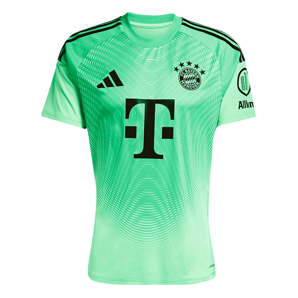 Bayern Munich Goalkeeper Soccer Jersey 25/26 Green - Football Shirt | SmartJerseys | Official Quality
