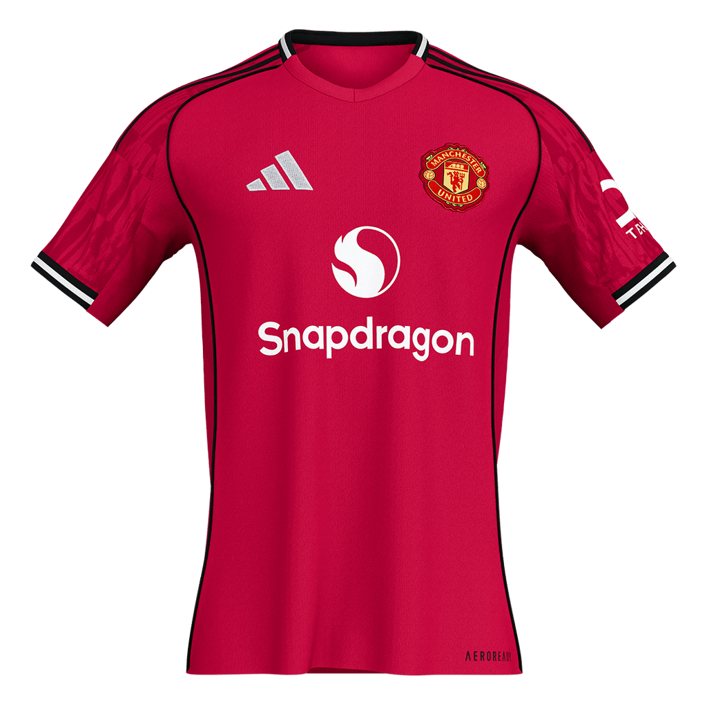Manchester United Home Soccer Jersey 2025/26 Red - Football Shirt | SmartJerseys | Official Quality