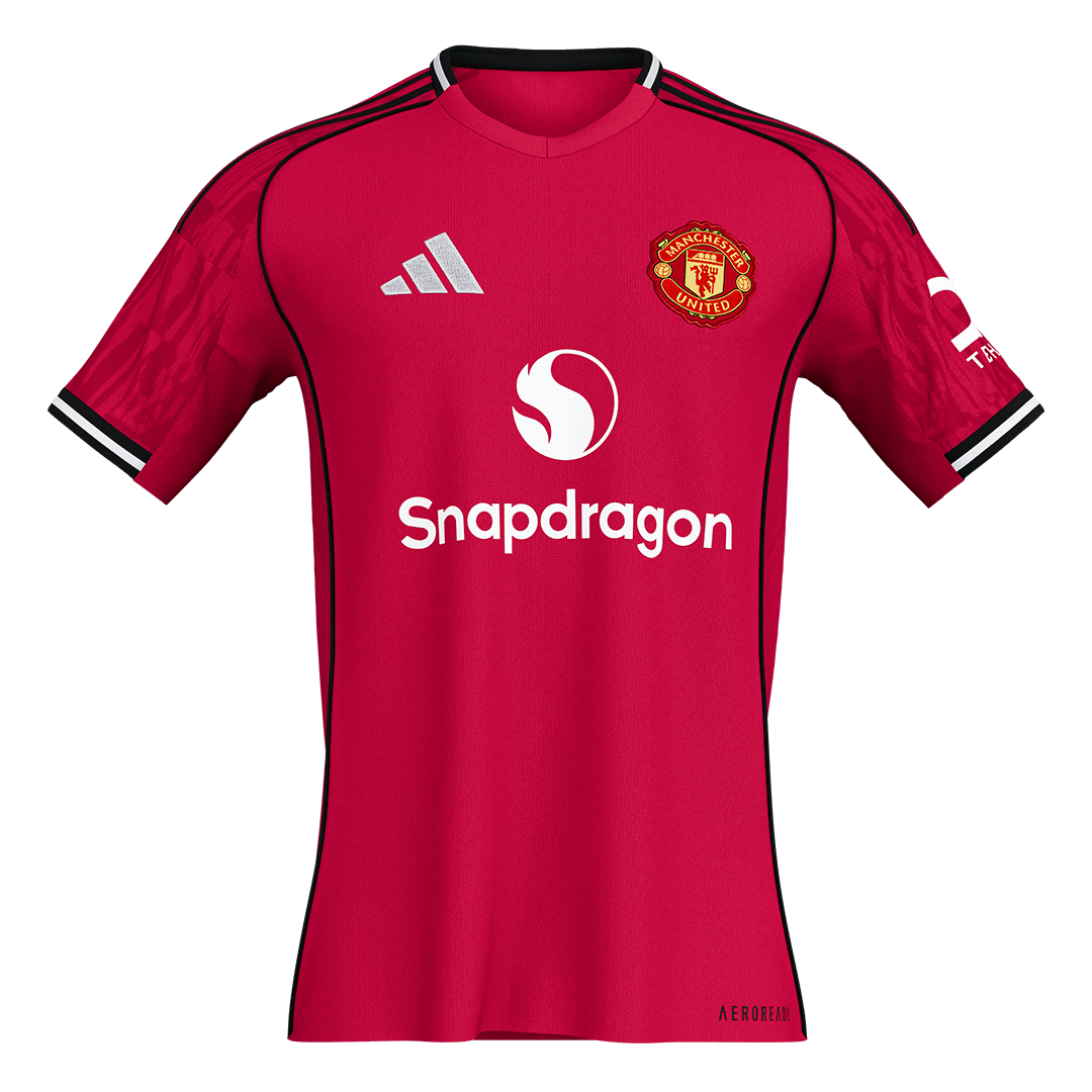 Manchester United Home Soccer Jersey 2025/26 Red - Football Shirt | SmartJerseys | Official Quality