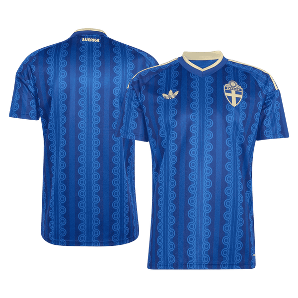 Sweden Away Soccer Jersey World Cup 2026 Blue
