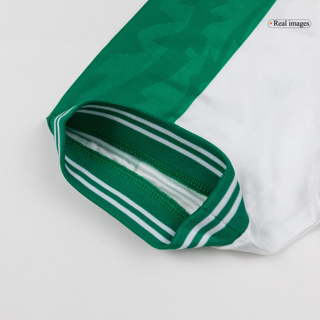 Camiseta retro de fútbol de visitante de Nigeria 1996