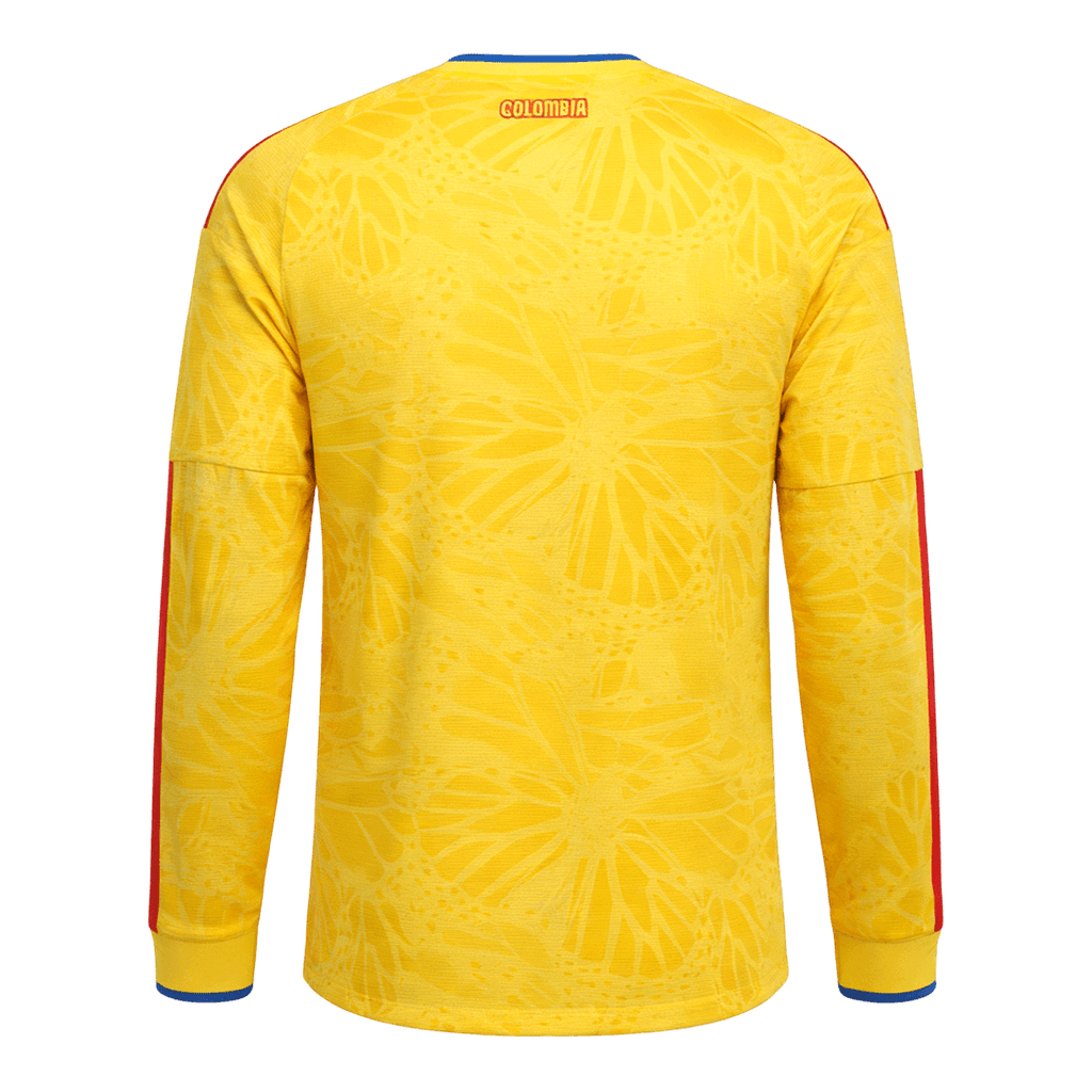 Colombia Long Sleeve Home Soccer Jersey 2026