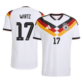 Germany WIRTZ #17 Home Soccer Jersey Authentic 2026 - Football Shirt | SmartJerseys | Official Quality
